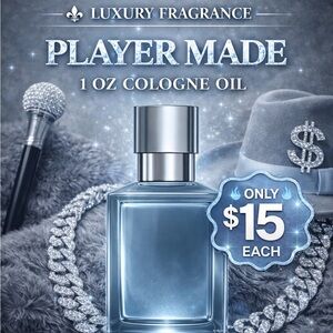 1oz ALCOHOL FREE Designer Cologne Oil Roller w/ Pheromones -  Long Lasting